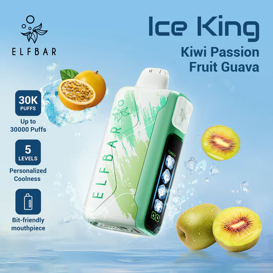 ELFBAR Ice King 30K - Kiwi Passion Fruit Guava
