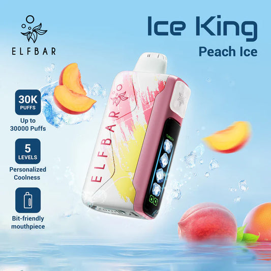 ELFBAR Ice King 30K - Peach Ice