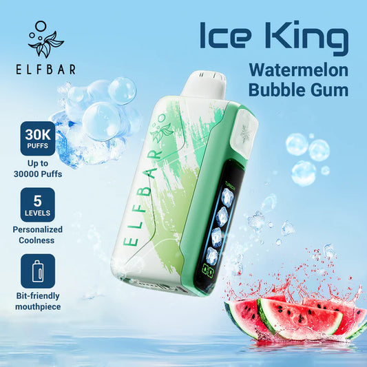 ELFBAR Ice King 30K - Watermelon Bubblegum