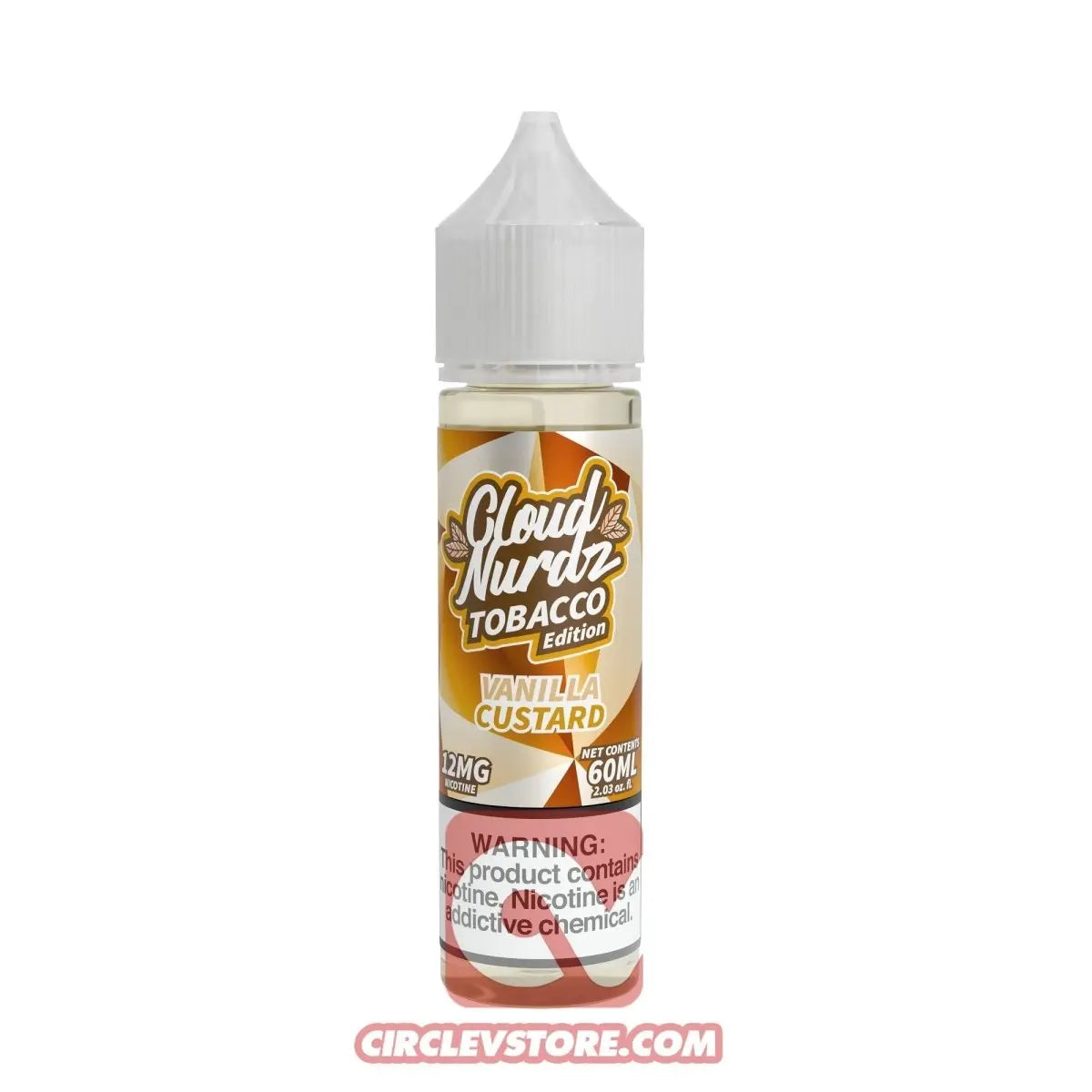 Cloud Nurdz - Vanilla Custard Tobacco - MTL - CircleV Store Cloud Nurdz - Vanilla Custard Tobacco - MTL - CircleV Store
