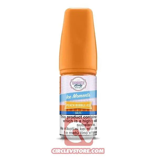 Dinner Lady - Peach Bubble Ice - Salt - CircleV Store - Dinner Lady - Premium E-Liquid