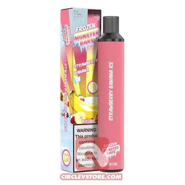 Monster Bar - Strawberry Banana Ice - CircleV Store - Monster Bar - Disposable