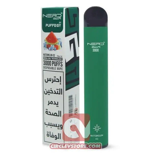 Nerd Bar - Watermelon Ice - CircleV Store - Nerd Bar - Disposable
