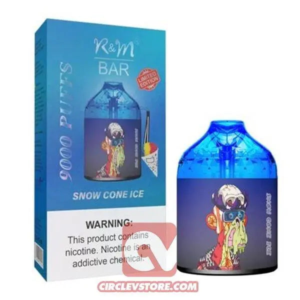 R&M Bar - Snow Cone Ice - CircleV Store - R&M - Disposable