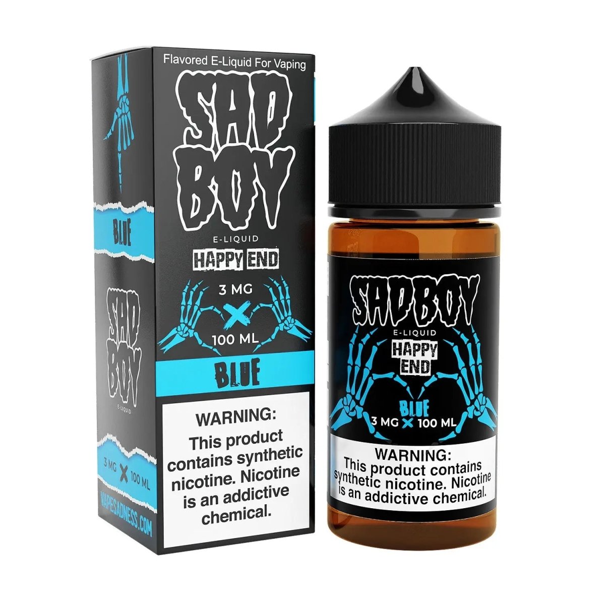Sad Boy - Blue Raspberry Cotton Candy (Blue) - MTL - CircleV Store - Sad Boy - Premium E-Liquid