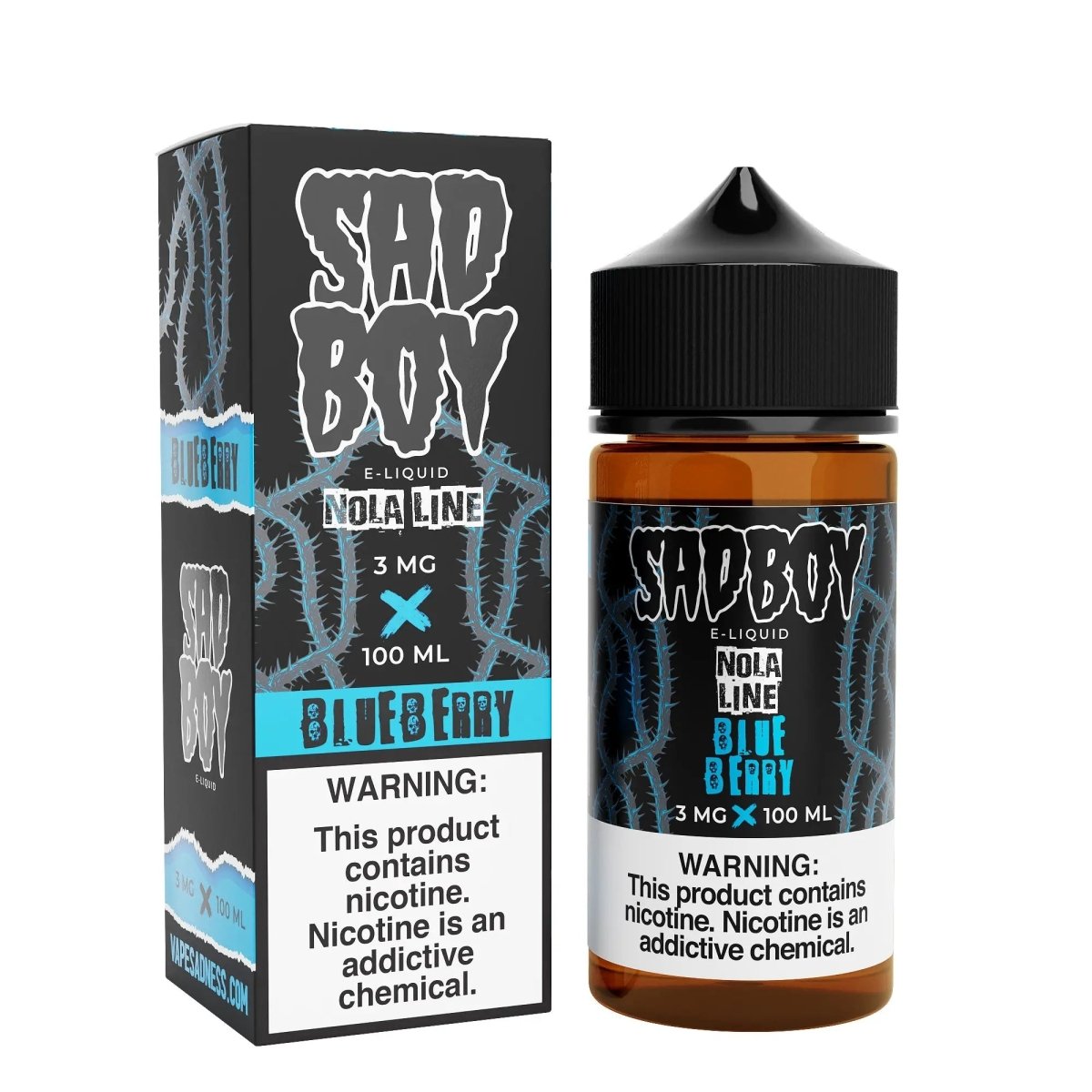 Sad Boy - Blueberry Nola - DL - CircleV Store - Sad Boy - Premium E-Liquid