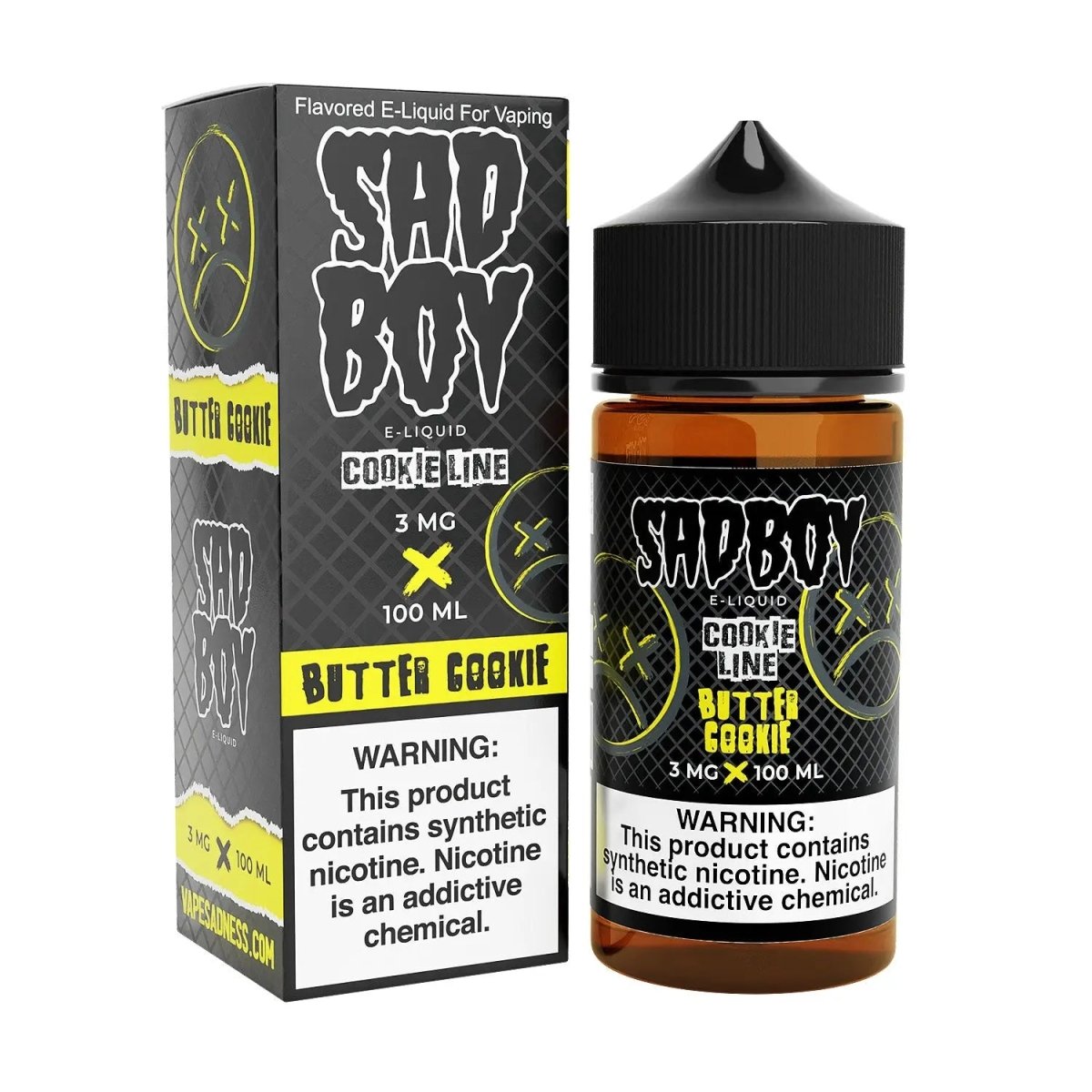 Sad Boy - Butter Cookie - MTL - CircleV Store - Sad Boy - Premium E-Liquid