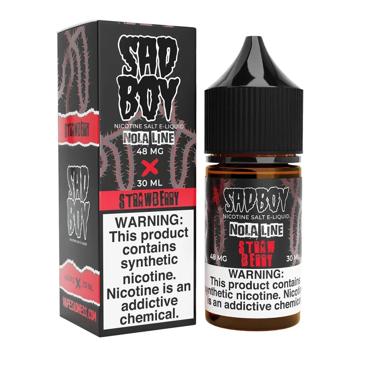 Sad Boy - Strawberry - Salt - CircleV Store - Sad Boy - Premium E-Liquid