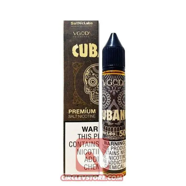 cubano vape juice Vgod - Cubano - Salt