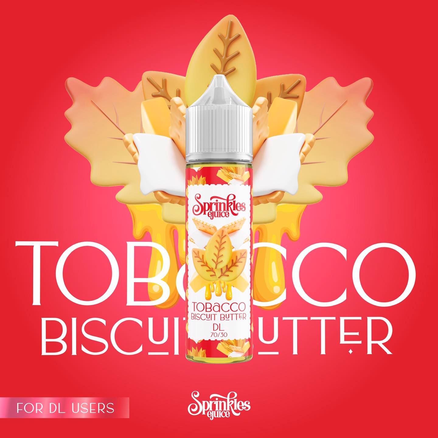 Sprinkles Tobacco Biscuit Butter - MTL