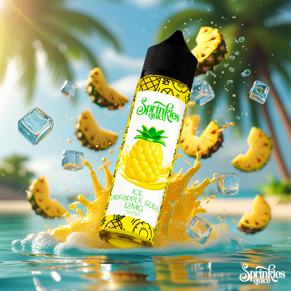 Sprinkles Ice Pineapple Soda - DL