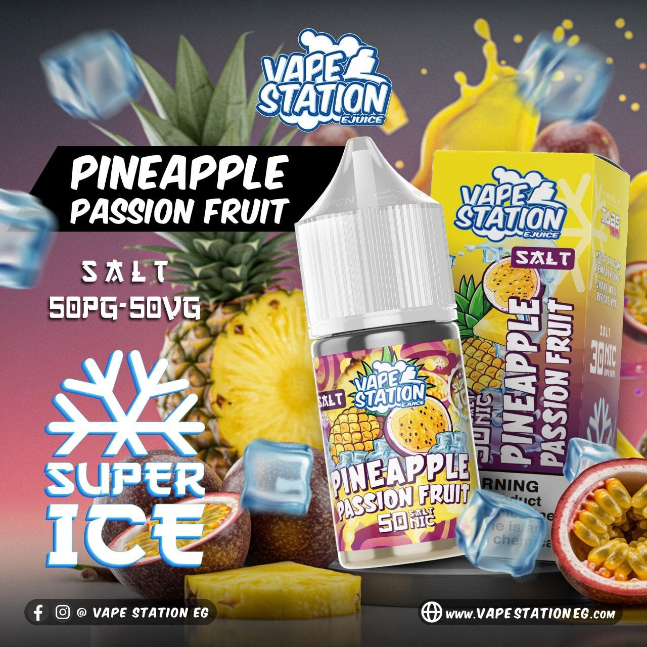 VS Pineapple Passionfruit - Super Ice Salt