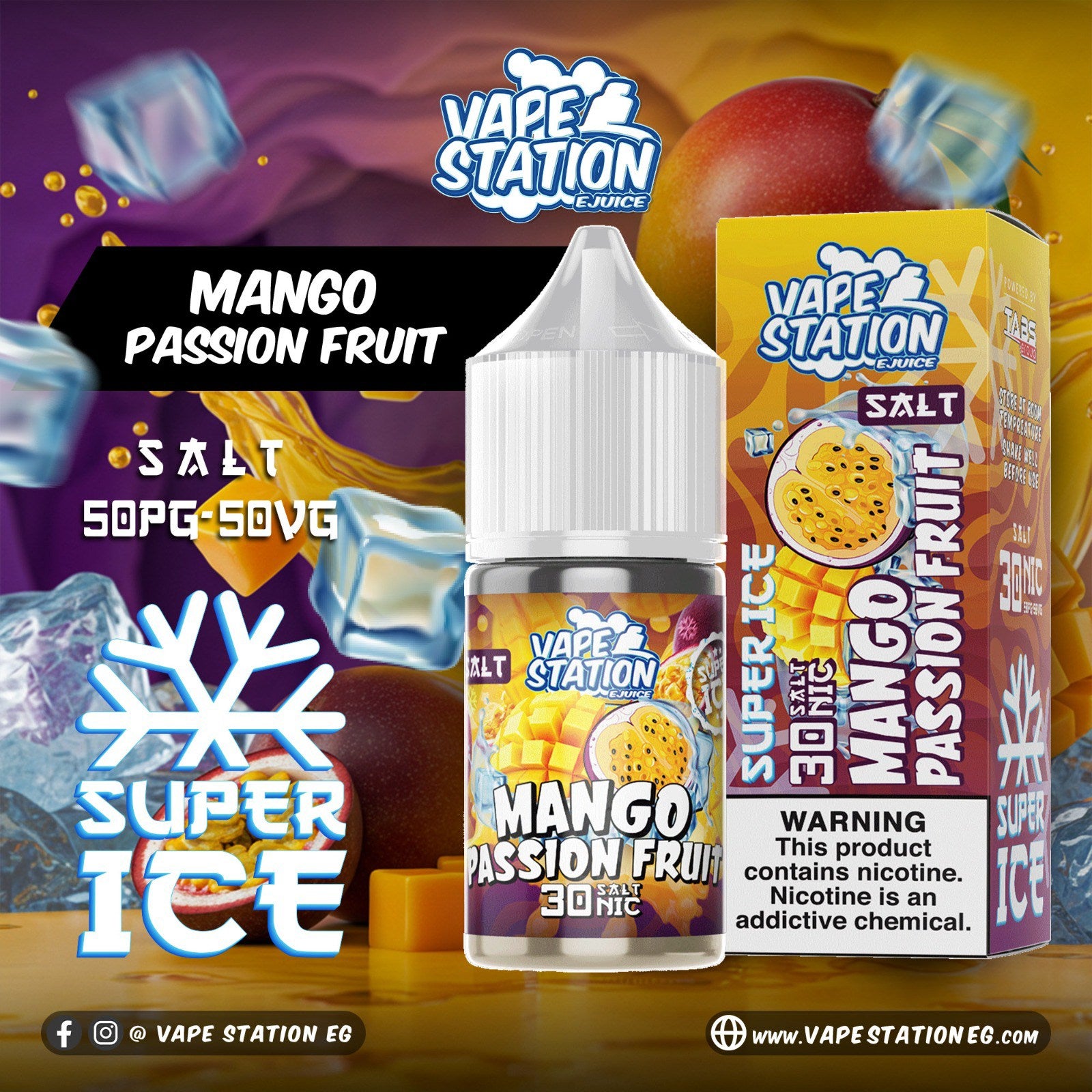 VS Mango Passionfruit - Super Ice Salt