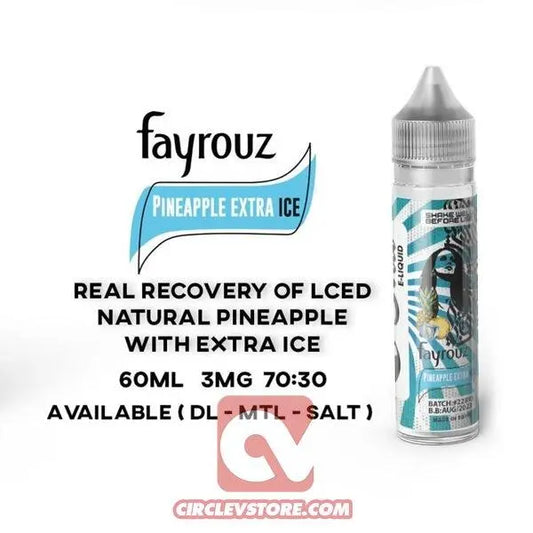 8 Ball Fayrouz Pineapple Extra Ice - MTL
