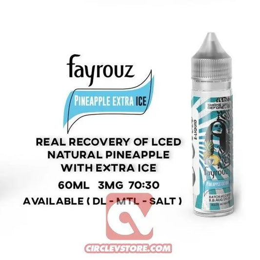 8 Ball Fayrouz Pineapple Extra Ice - MTL - CircleV Store