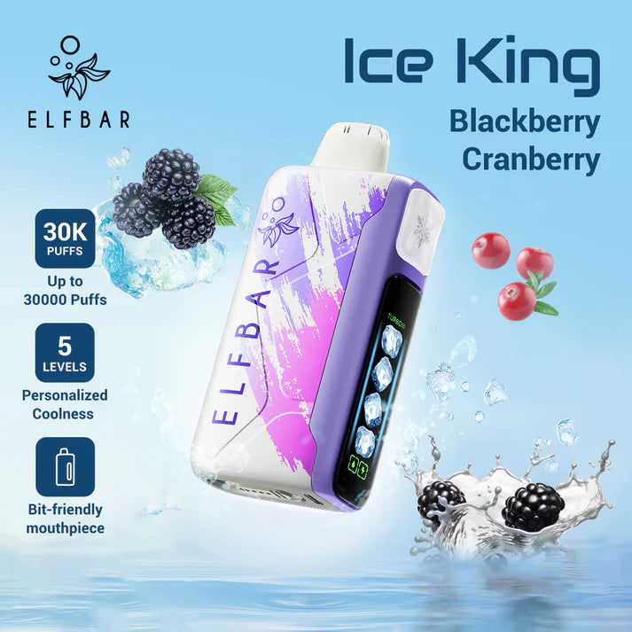 ELFBAR Ice King 30K - Blackberry Cranberry