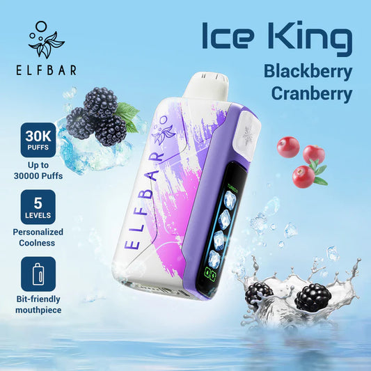 ELFBAR Ice King 30K - Blackberry Cranberry