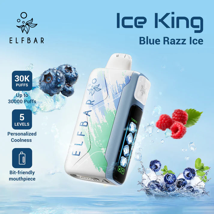 ELFBAR Ice King 30K - Blue Razz Ice