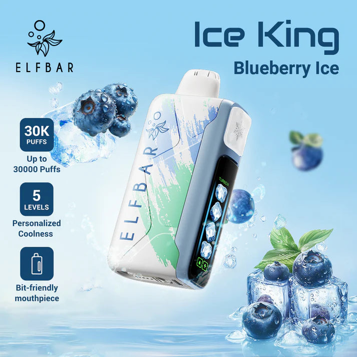 ELFBAR Ice King 30K - Blueberry Ice