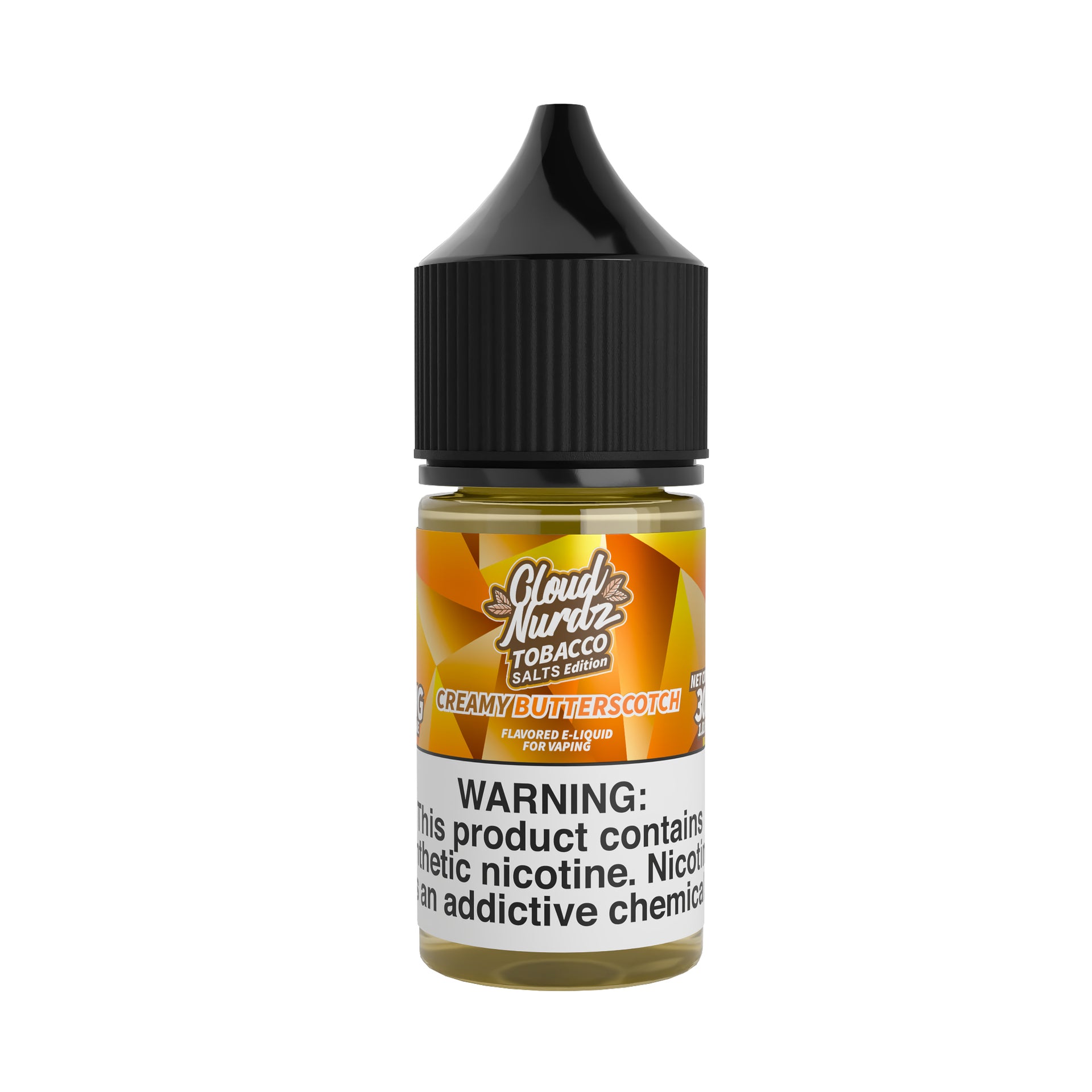 Cloud Nurdz - Creamy Butterscotch Tobacco - Salt CircleV Store Cloud Nurdz - Creamy Butterscotch Tobacco - Salt CircleV Store