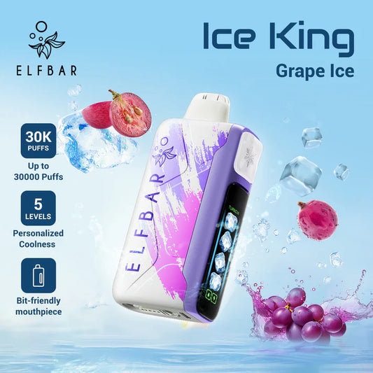 ELFBAR Ice King 30K - Grape Ice