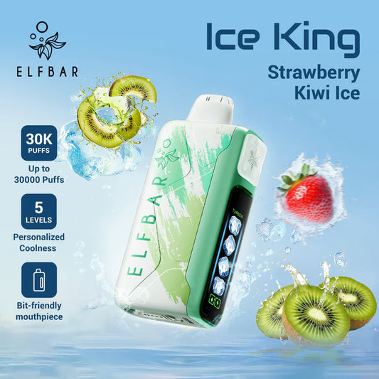 ELFBAR Ice King 30K - Strawberry Kiwi Ice