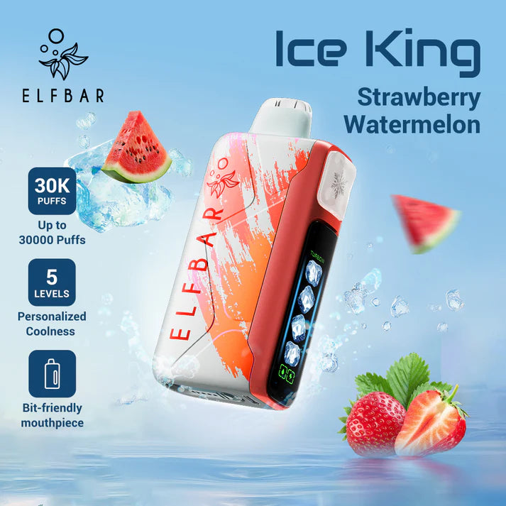ELFBAR Ice King 30K - Strawberry Watermelon