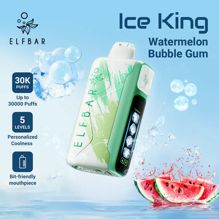 ELFBAR Ice King 30K - Watermelon Bubblegum