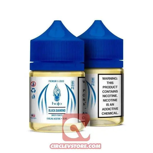 Black Diamond Smooth Tobacco - MTL - CircleV Store - Halo - Premium E-Liquid