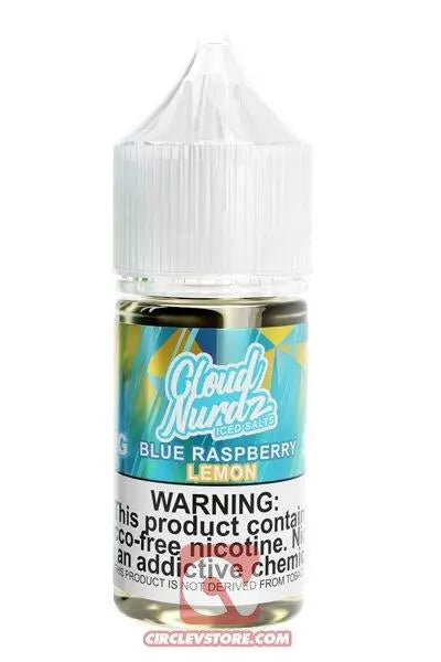 Cloud Nurdz - Blue Raspberry Lemon Iced - salt - CircleV Store - Cloud Nurdz - Premium E-Liquid