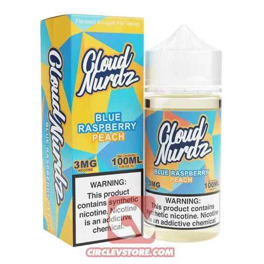 Cloud Nurdz - Blue Raspberry Peach - DL - CircleV Store - Cloud Nurdz - Premium E-Liquid