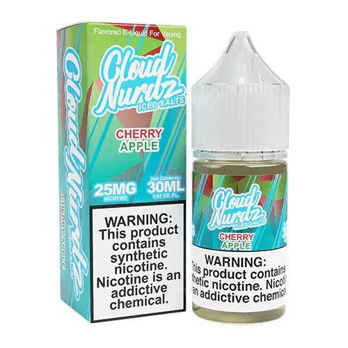 Cloud Nurdz - Cherry Apple Iced - Salt - CircleV Store - Cloud Nurdz - Premium E-Liquid