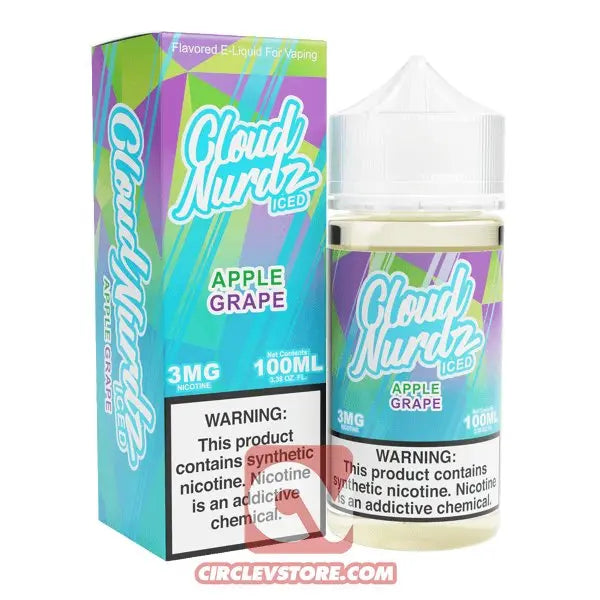 Cloud Nurdz - Grape Apple Iced - DL - CircleV Store - Cloud Nurdz - Premium E-Liquid