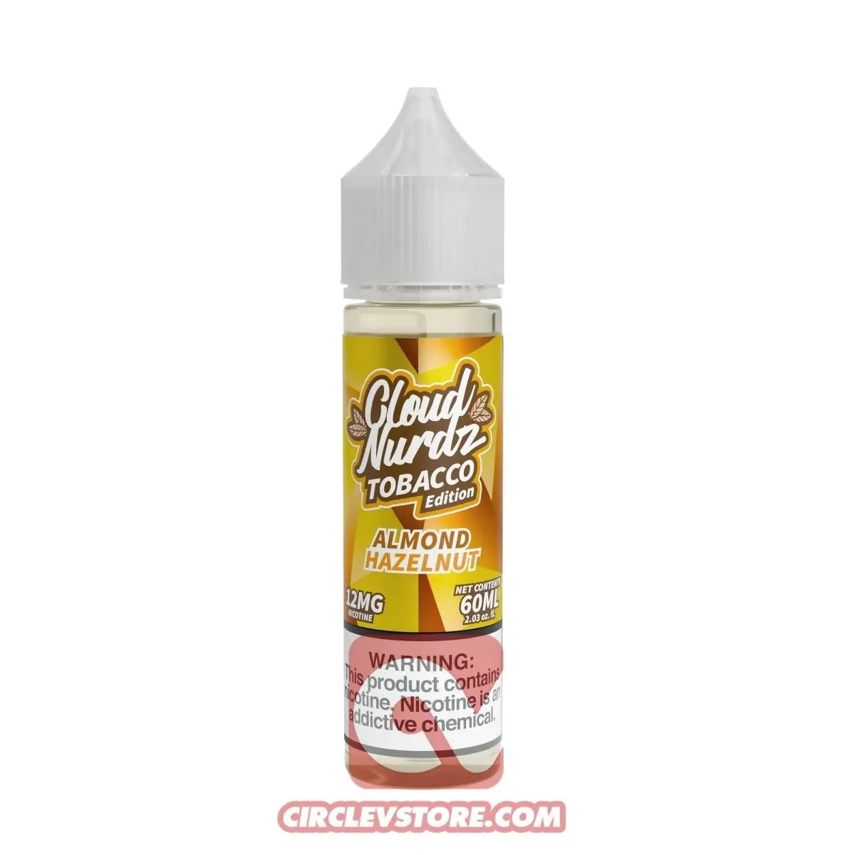 Cloud Nurdz - Hazelnut Almond Cream Tobacco - MTL - CircleV Store - Cloud Nurdz Tobacco - Premium E-Liquid