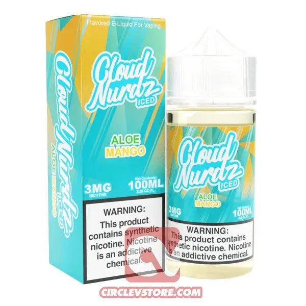 Cloud Nurdz - Juicy Mango Iced - DL - CircleV Store - Cloud Nurdz - Premium E-Liquid