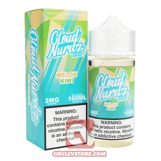 Cloud Nurdz - Kiwi Melon Iced - DL - CircleV Store - Cloud Nurdz - Premium E-Liquid