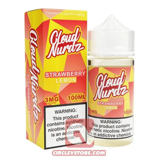 Cloud Nurdz - Strawberry Lemon - DL - CircleV Store - Cloud Nurdz - Premium E-Liquid