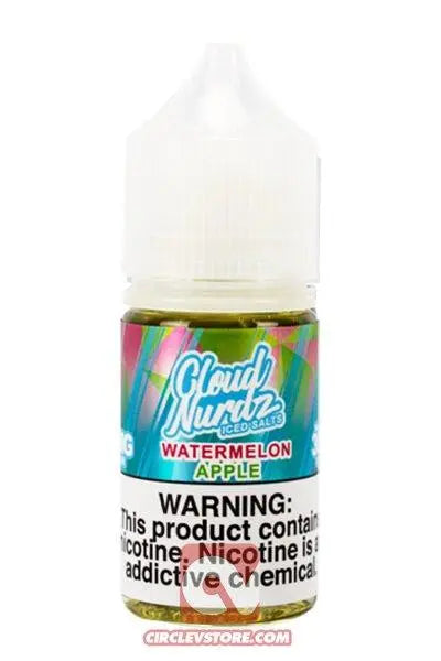Cloud Nurdz - Watermelon Apple Iced - Salt - CircleV Store - Cloud Nurdz - Premium E-Liquid