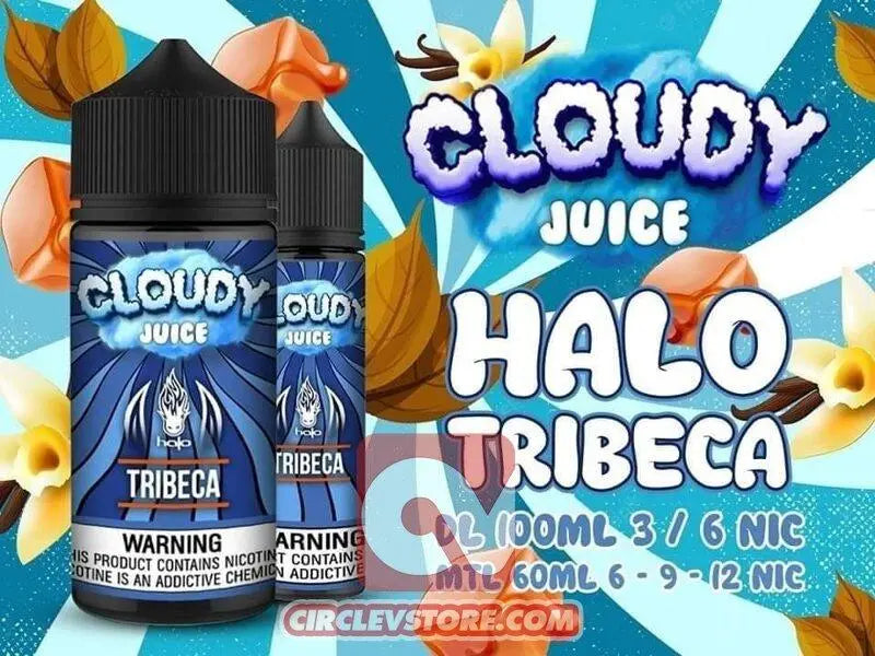 Cloudy Halo Tribeca - DL - CircleV Store - Cloudy Juice - Egyptian E-Liquid