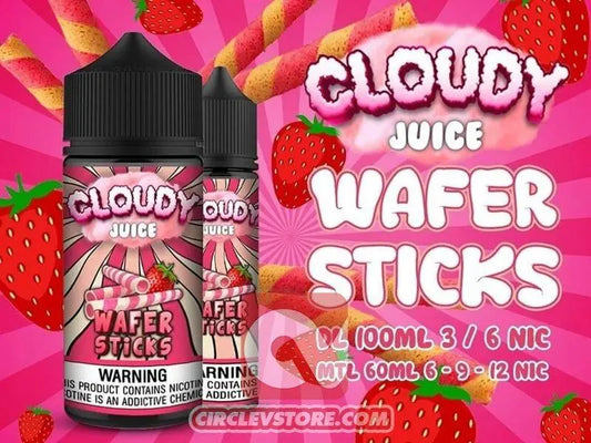 Cloudy Wafer Sticks - DL - CircleV Store - Cloudy Juice - Egyptian E-Liquid