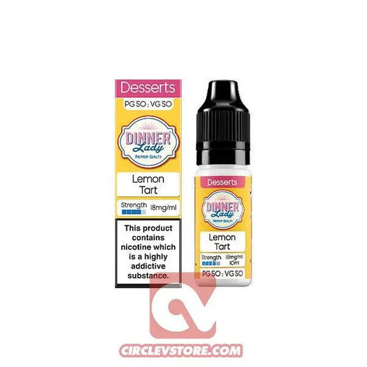 Dinner Lady - Lemon Tart - MTL - CircleV Store - Dinner Lady - Premium E-Liquid