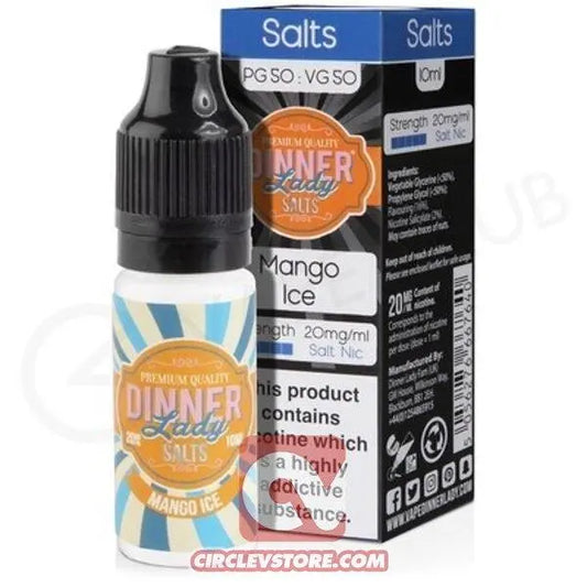 Dinner Lady - Mango Ice - Salt - CircleV Store - Dinner Lady - Premium E-Liquid