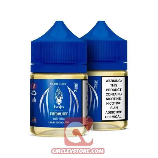 Freedom Juice Robust Tobacco - MTL - CircleV Store - Halo - Premium E-Liquid