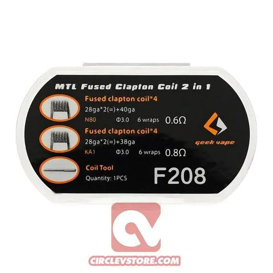 Geek Vape N80 Fused Clapton Coils - CircleV Store - Geekvape - Coil