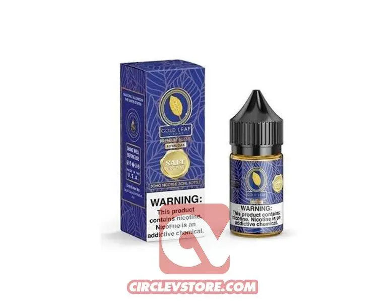 Gold Leaf Royal Oak - Salt - CircleV Store - Gold Leaf - Premium E-Liquid