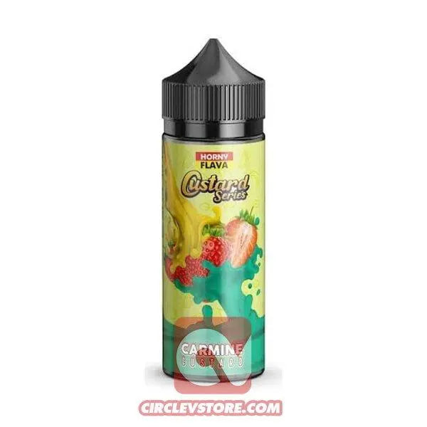 Horny Flava Carmine Custard - DL - CircleV Store - Horny Flava - Premium E-Liquid