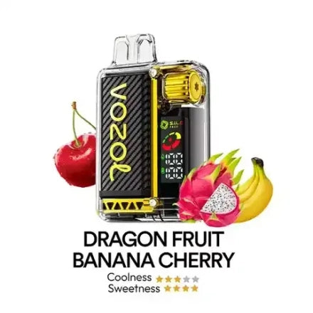 Vozol Vista 20K - Dargonfruit Banana Cherry Ice