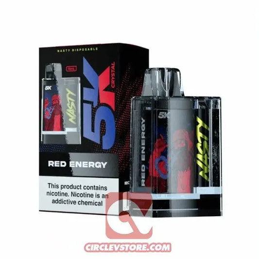 Nasty 5K - Red Energy - CircleV Store - Nasty - Disposable