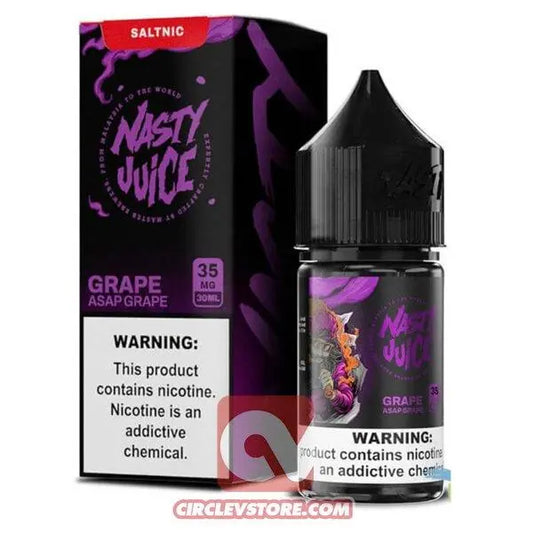 Nasty Asap Grape - Salt - CircleV Store - Nasty - Premium E-Liquid