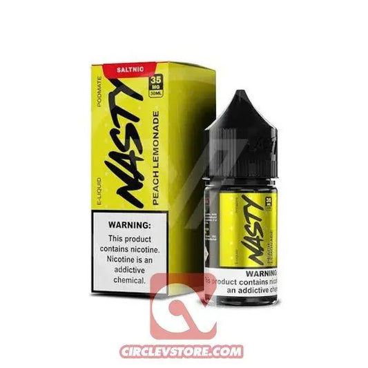 Nasty Peach Lemonade - Salt - CircleV Store - Nasty - Premium E-Liquid